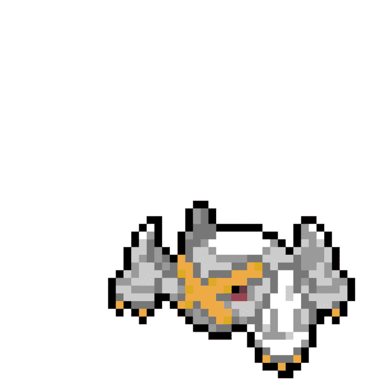 Shiny Metagross – Pokemon Pärlplatta Mönster