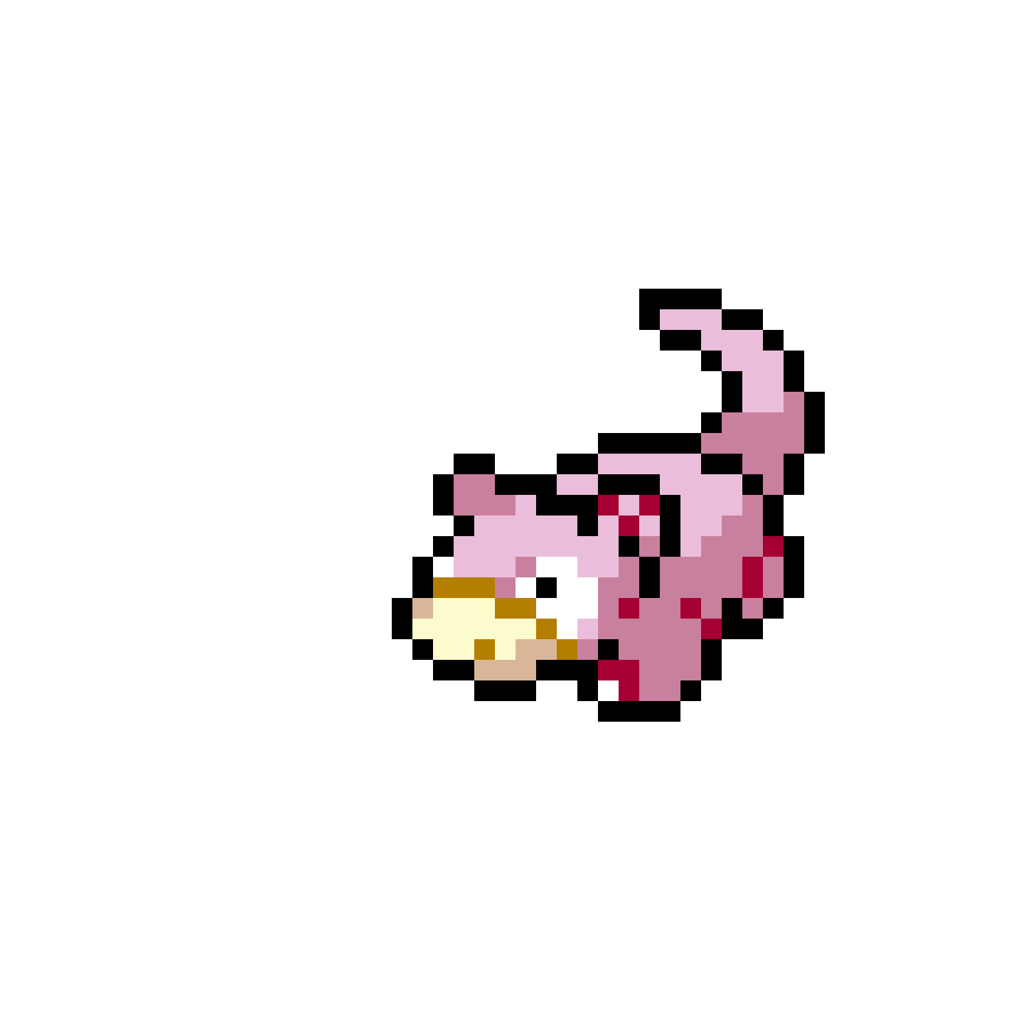 Pärlplatta mönster för Slowpoke