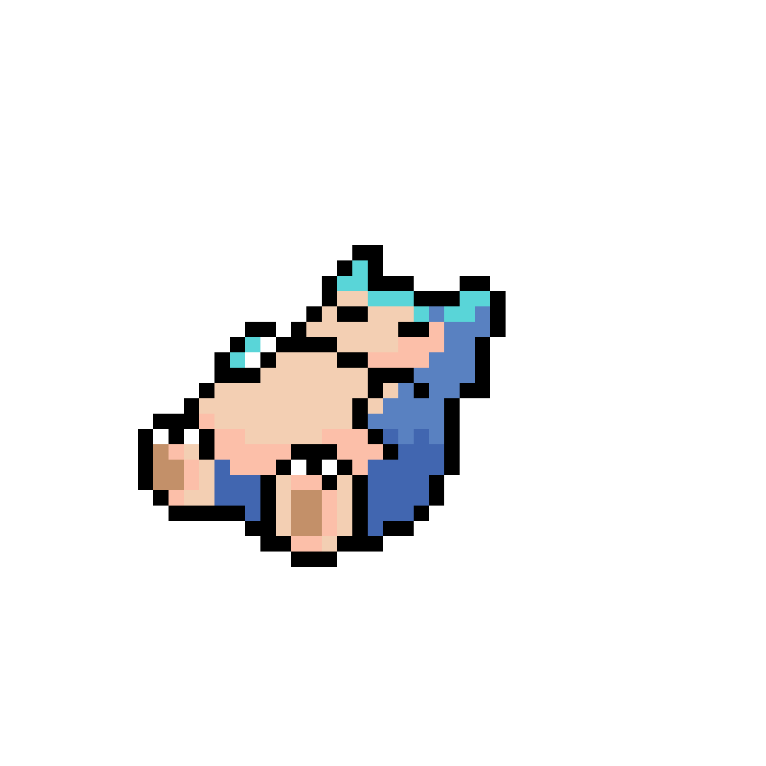 Pärlplatta mönster för Snorlax