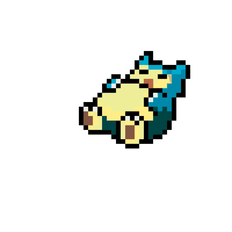 Snorlax – Pokemon Pärlplatta Mönster