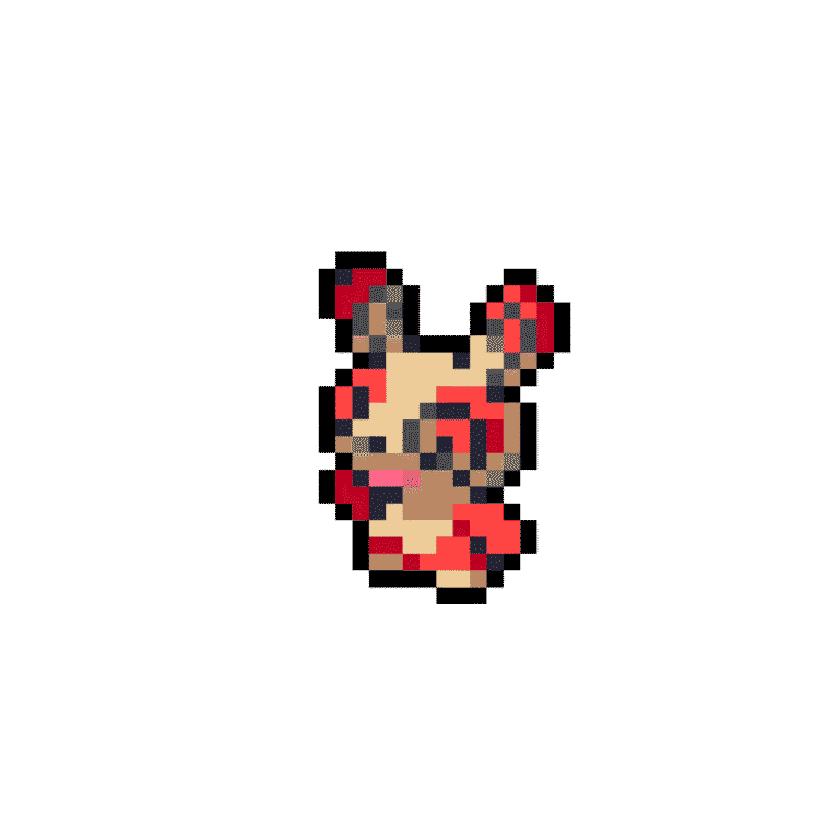 Spinda – Pokemon Pärlplatta Mönster