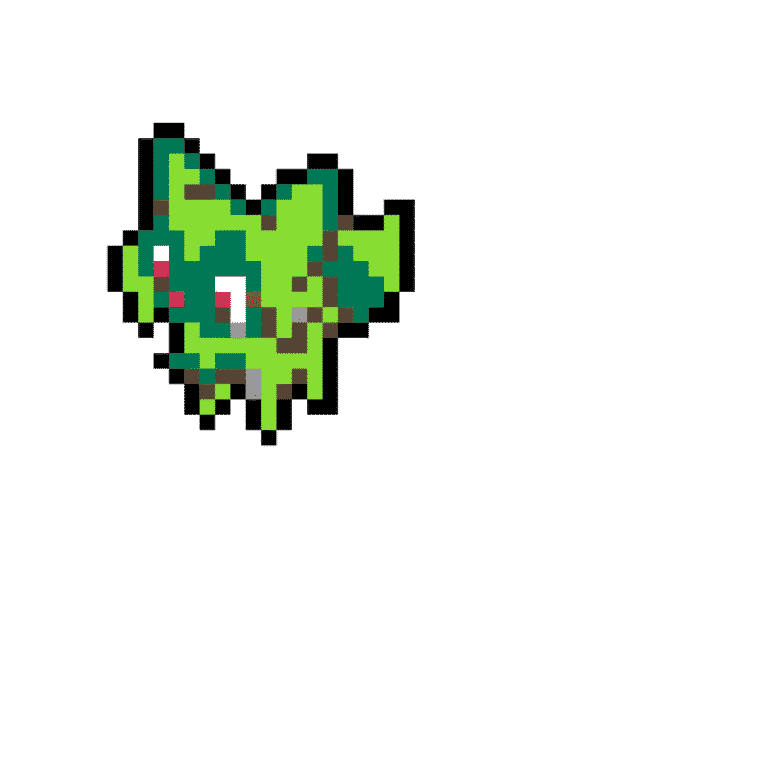 Sprigatito – Pokemon Pärlplatta Mönster