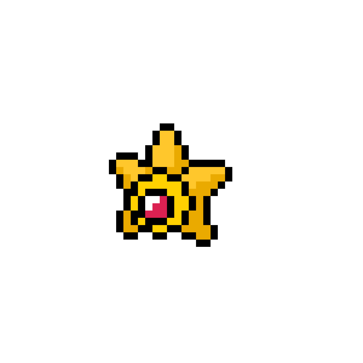 Pärlplatta mönster för Staryu