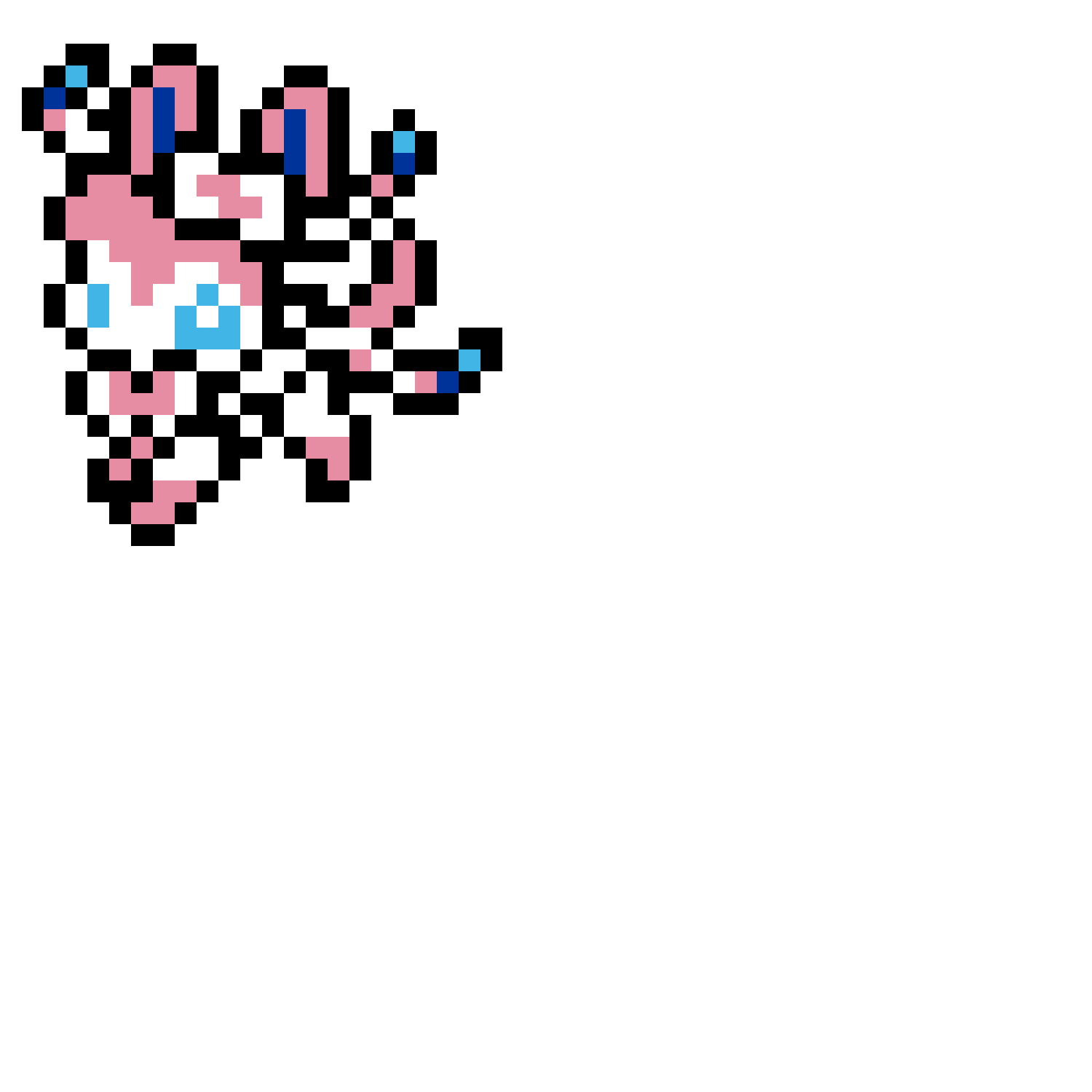 Pärlplatta mönster för SYLVEON