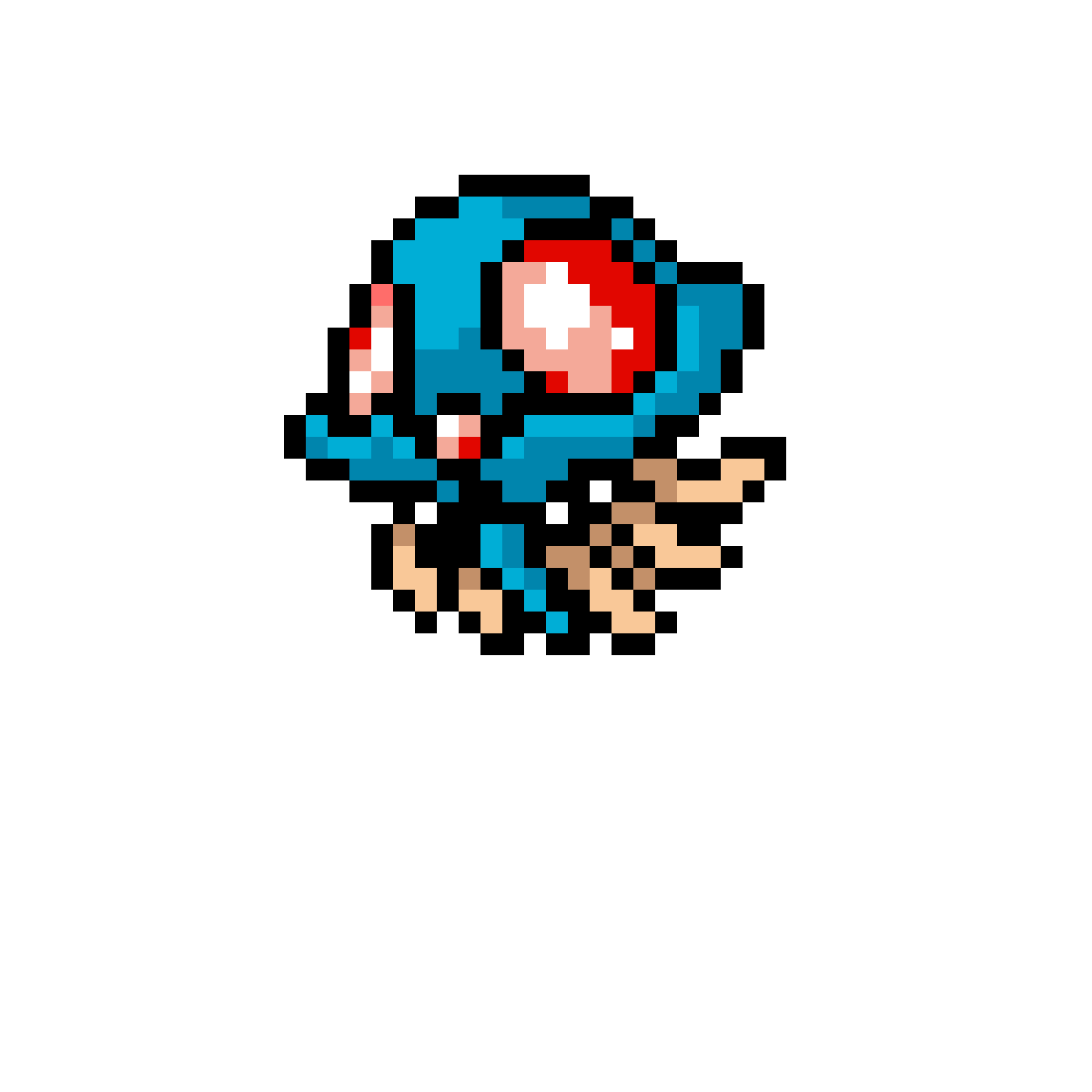 Pärlplatta mönster för Tentacruel