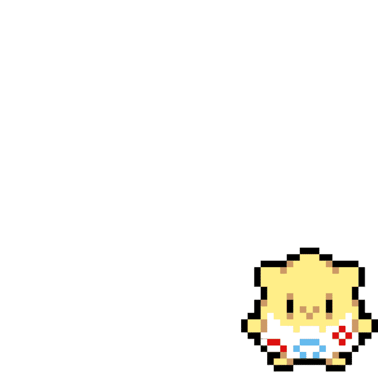 togepi söt – Pokemon Pärlplatta Mönster