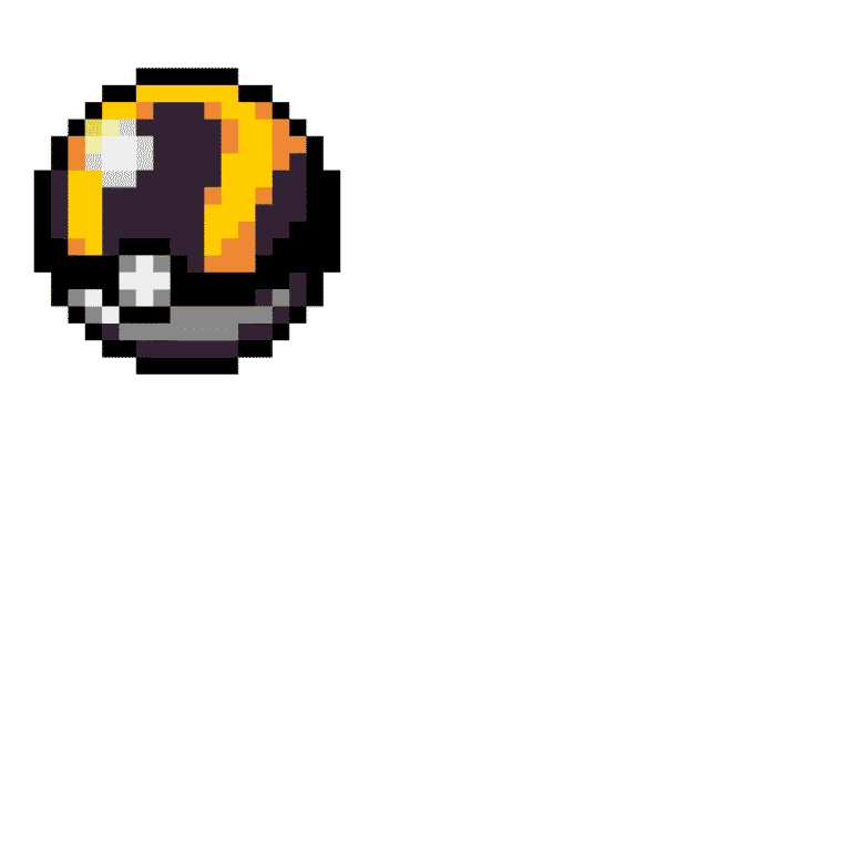 Ultraball – Pokemon Pärlplatta Mönster