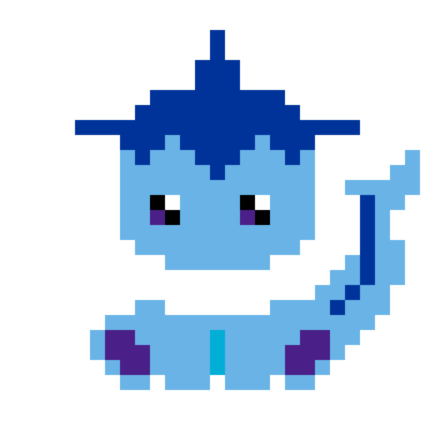 Pärlplatta mönster för VAPOREON