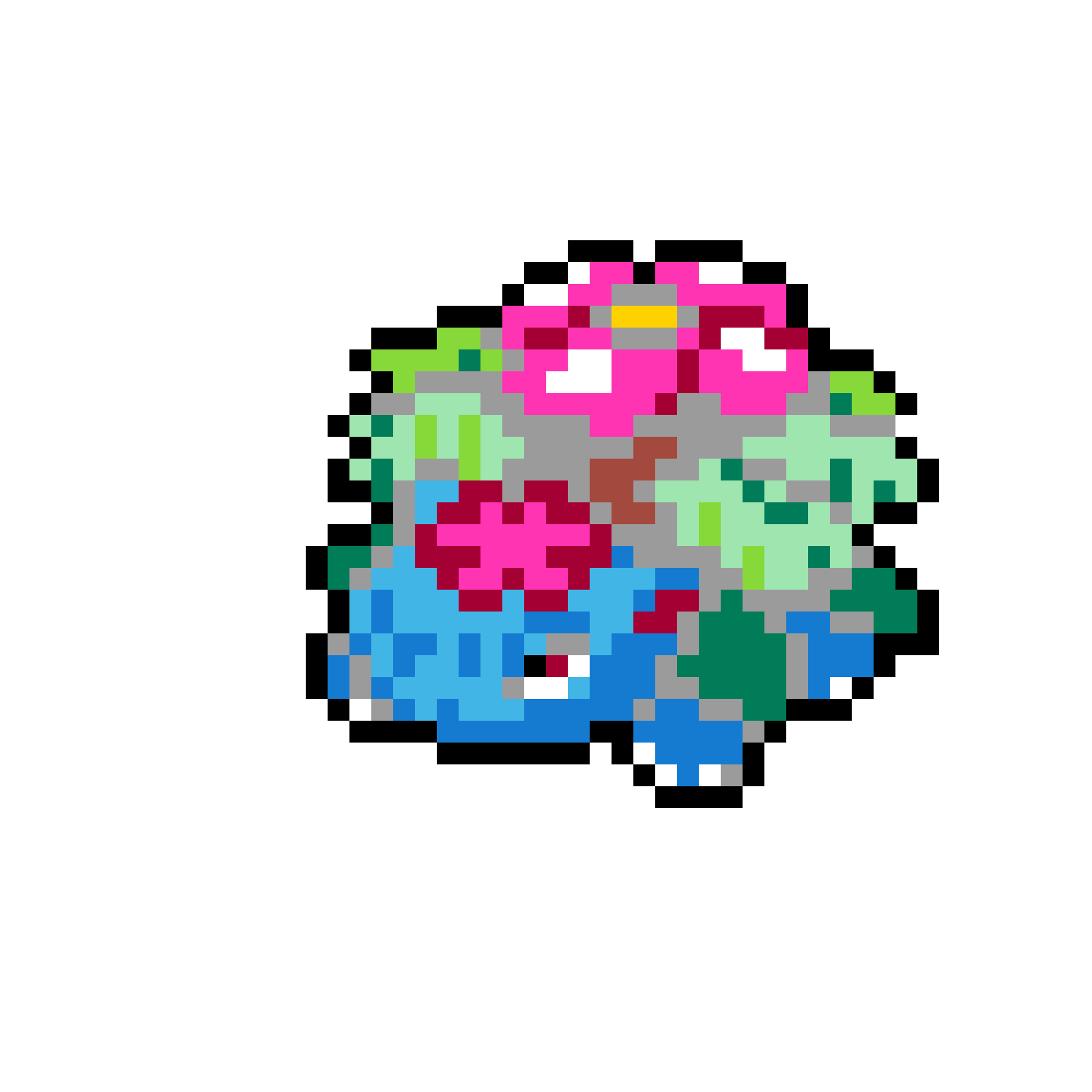 Pärlplatta mönster för Venasaur