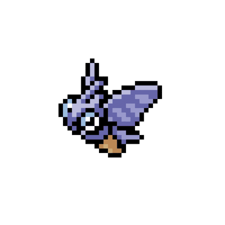 Venomoth – Pokemon Pärlplatta Mönster