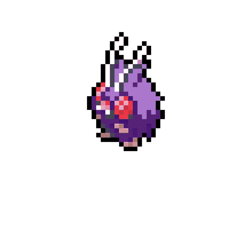 Venonat – Pokemon Pärlplatta Mönster