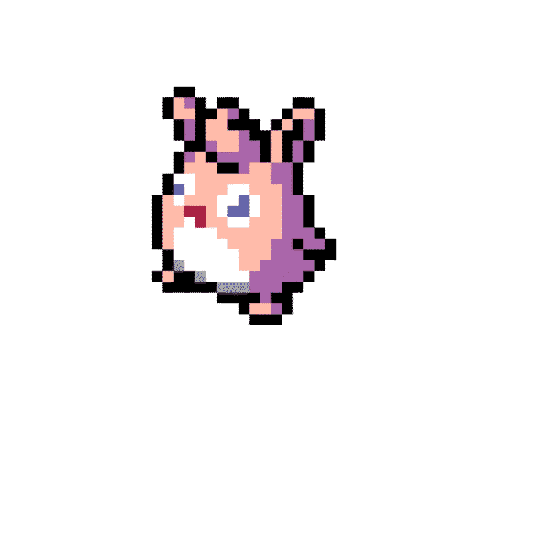 wigglytuff – Pokemon Pärlplatta Mönster