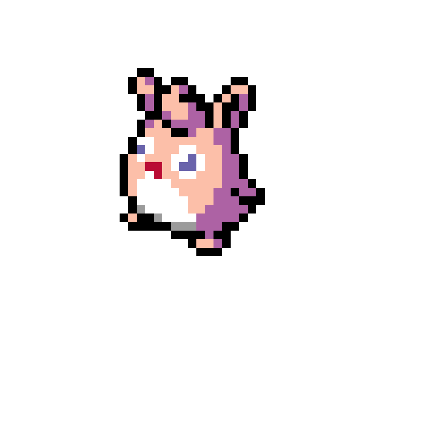 Pärlplatta mönster för wigglytuff