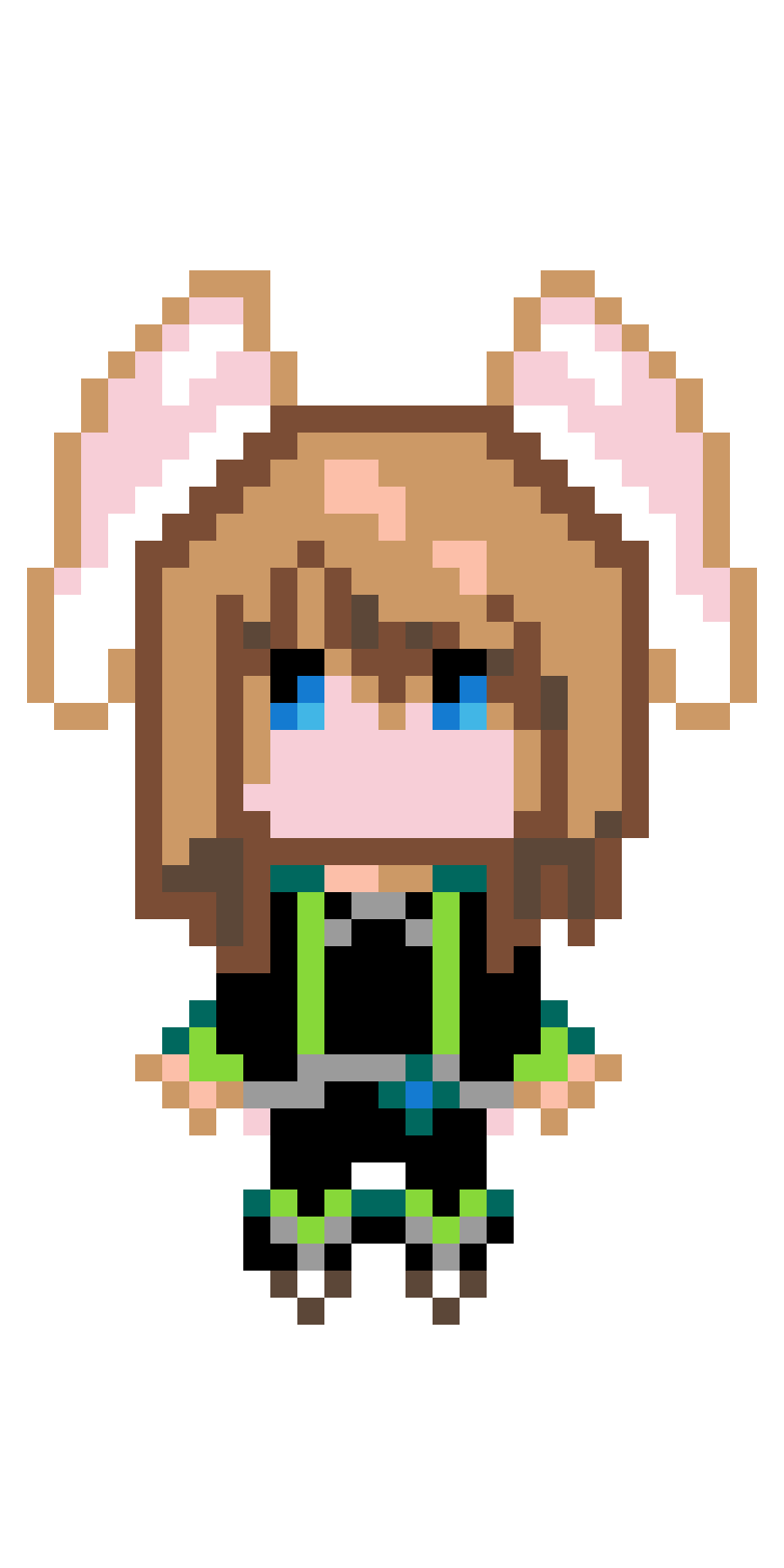 Pärlplatta mönster för Eunie (Xenoblade Chronicles 3)