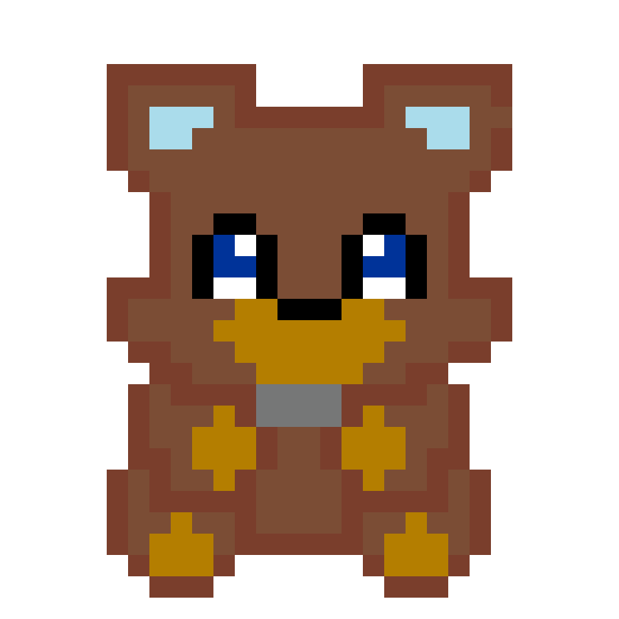 Pärlplatta mönster för fnaf