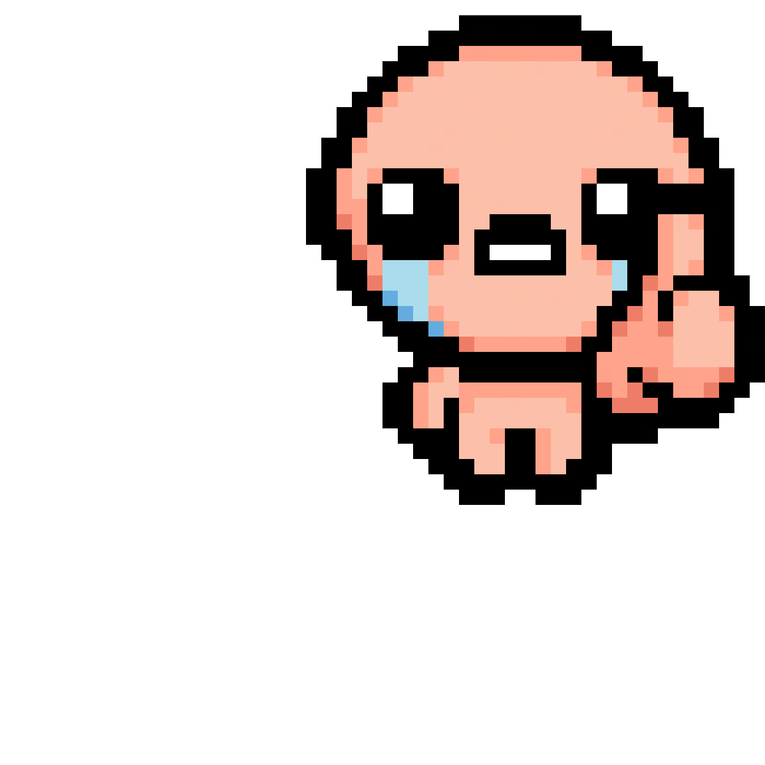 Pärlplatta mönster för Isaac (TBOI)