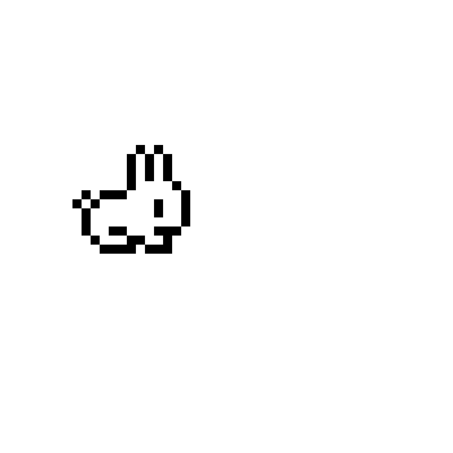 Pärlplatta mönster för Kanin Terraria