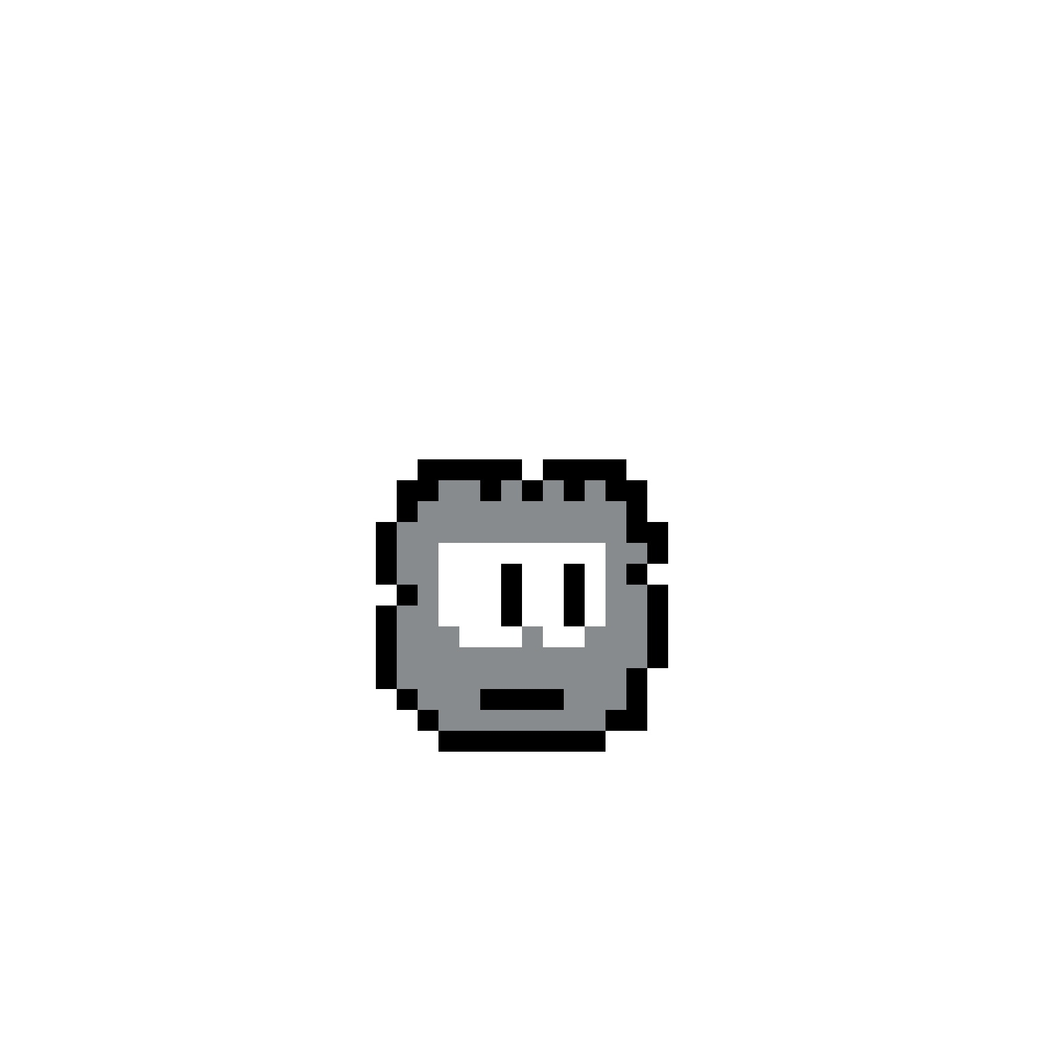 Pärlplatta mönster för Puffle Negro