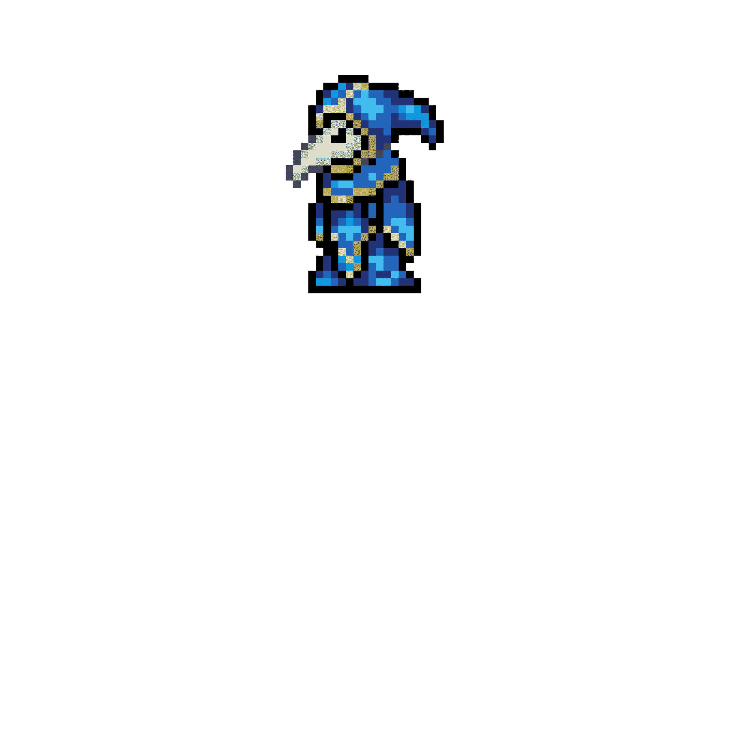 Pärlplatta mönster för Sectario lúnatico Terraria